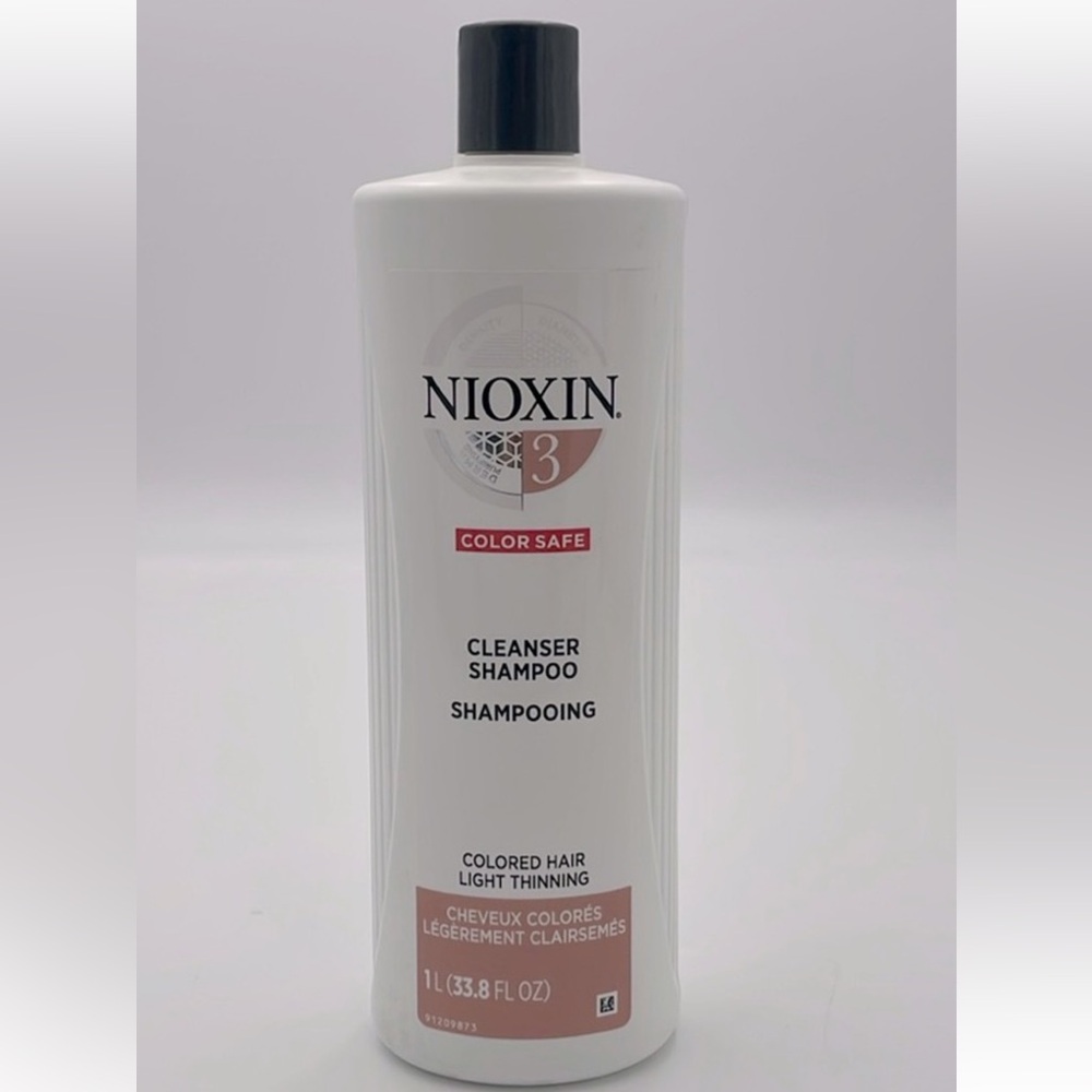 Nioxin 3 Cleanser Shampoo for Colored Thinning Hair 33.8 OZ New